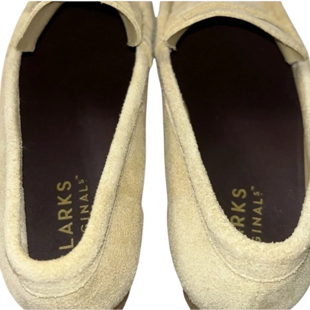 Clarks Originals Wallabee Loafer Maple Suede Moc Toe Size 8.5